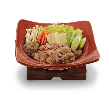 สุกี้ยากี้ญี่ปุ่นเนื้อ (อาหารจานเดี่ยว)